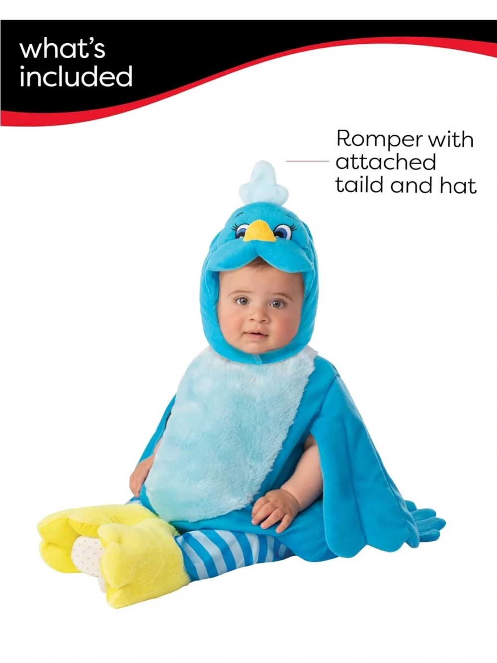 🐦 Opus Collection Blue Bird Infant Toddler Costume 🐦